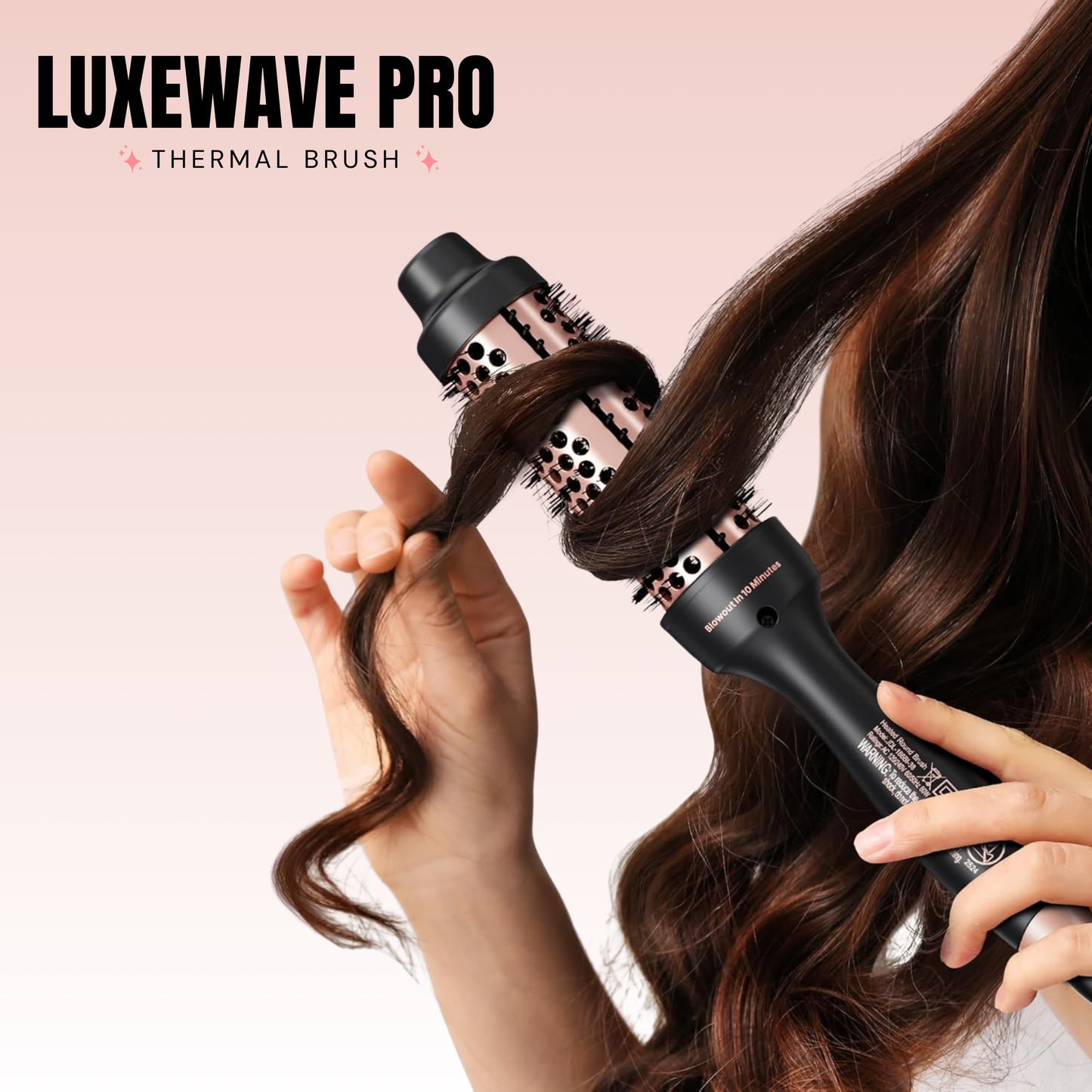 LuxeWave Pro™ Thermal Brush